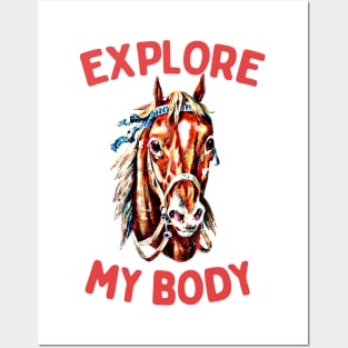 EXPLORE MY BODY Posters and Art